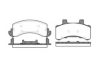 REMSA 0516.00 Brake Pad Set, disc brake